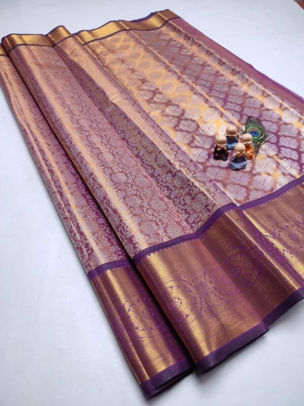 Grand Wedding Tissue Silk Saree | Premium Bridal Silk Sarees Online