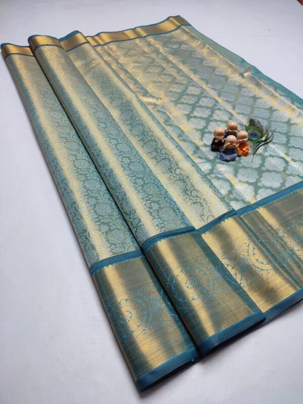 Grand Wedding Tissue Silk Saree | Premium Bridal Silk Sarees Online