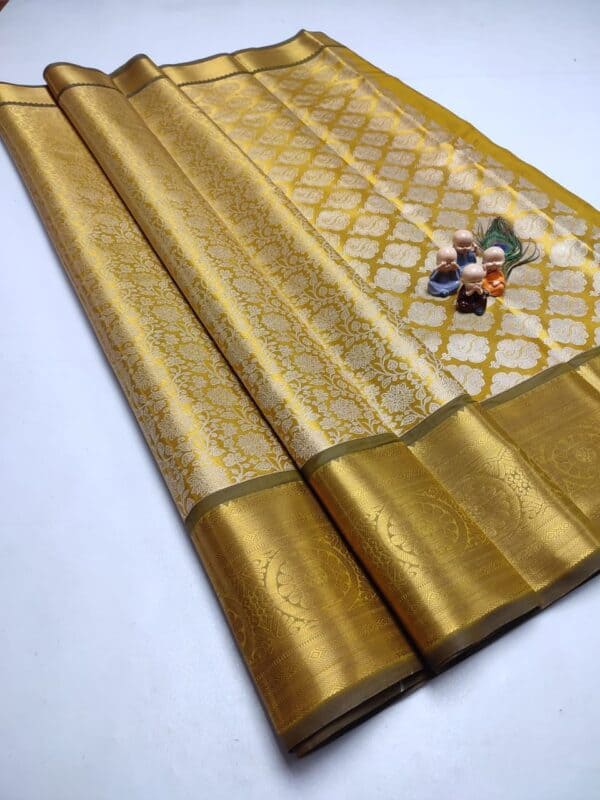 Grand Wedding Tissue Silk Saree | Premium Bridal Silk Sarees Online
