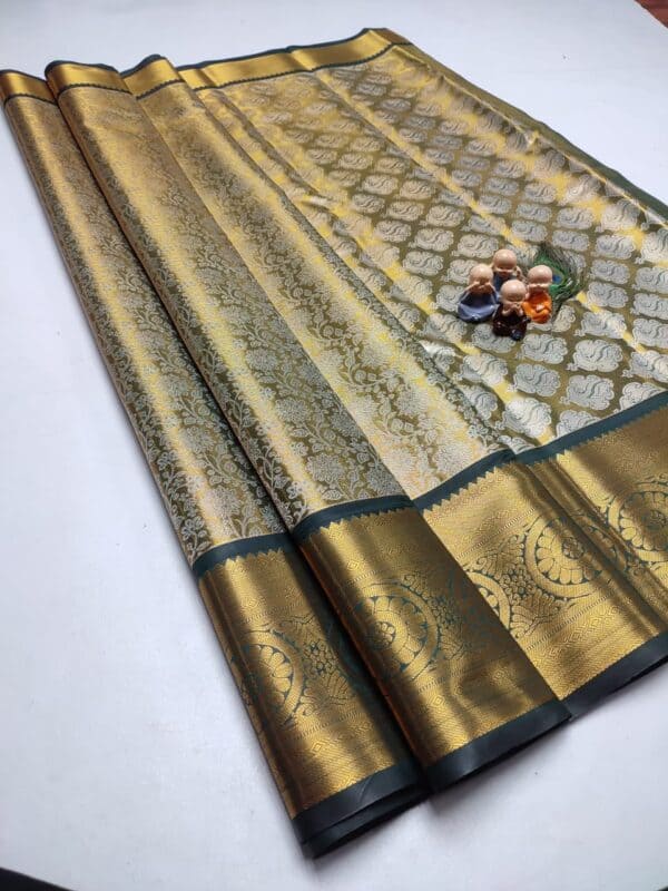 Grand Wedding Tissue Silk Saree | Premium Bridal Silk Sarees Online