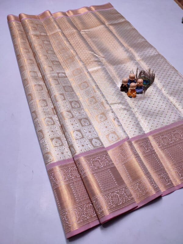 Grand Wedding Tissue Silk Saree | Premium Bridal Silk Sarees Online