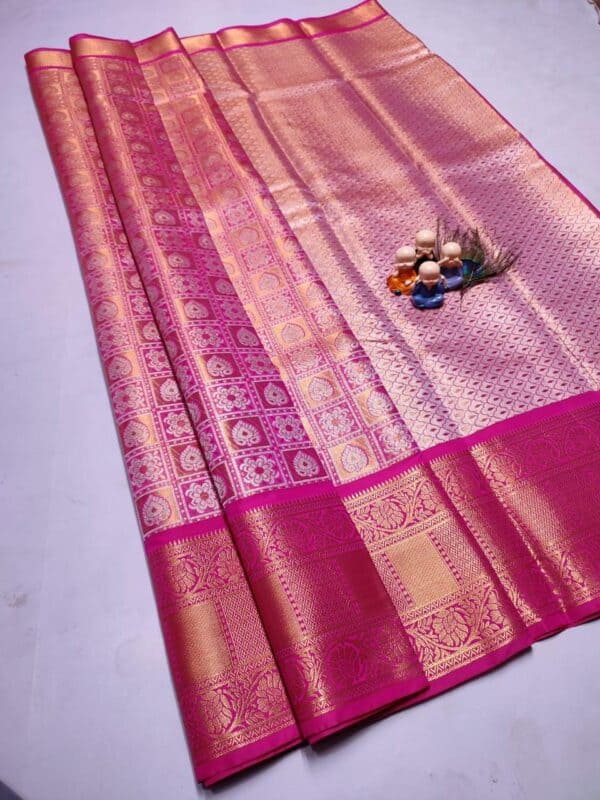 Grand Wedding Tissue Silk Saree | Premium Bridal Silk Sarees Online