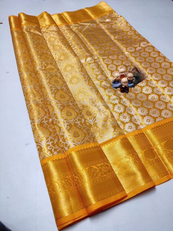 Grand Wedding Tissue Silk Saree | Premium Bridal Silk Sarees Online