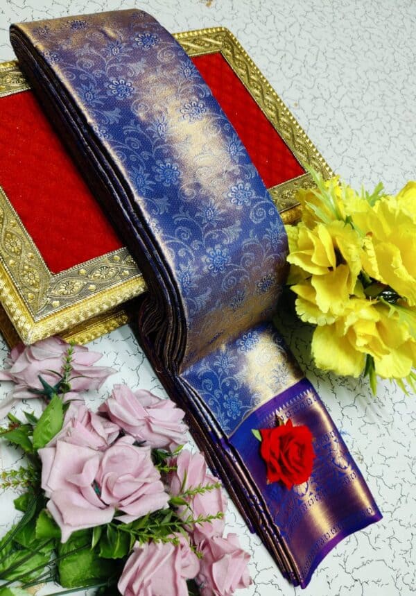 Grand Wedding Tissue Silk Saree | Premium Bridal Silk Sarees Online