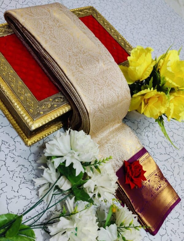 Grand Wedding Tissue Silk Saree | Premium Bridal Silk Sarees Online