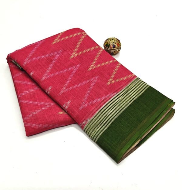 Bentex Linen Cotton Saree | Lightweight & Comfortable Saree Collection