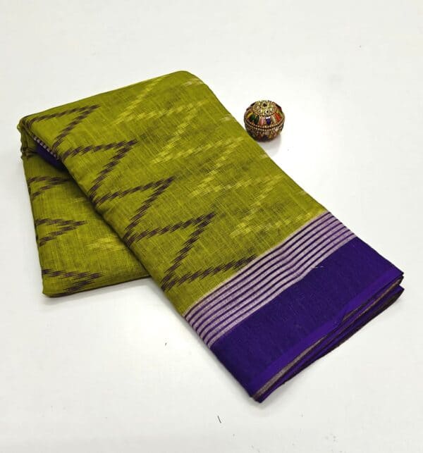 Bentex Linen Cotton Saree | Lightweight & Comfortable Saree Collection