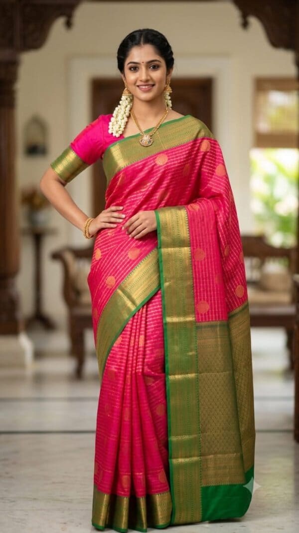 Vairaoosi Bridal Saree | Premium Traditional Wedding Sarees Online