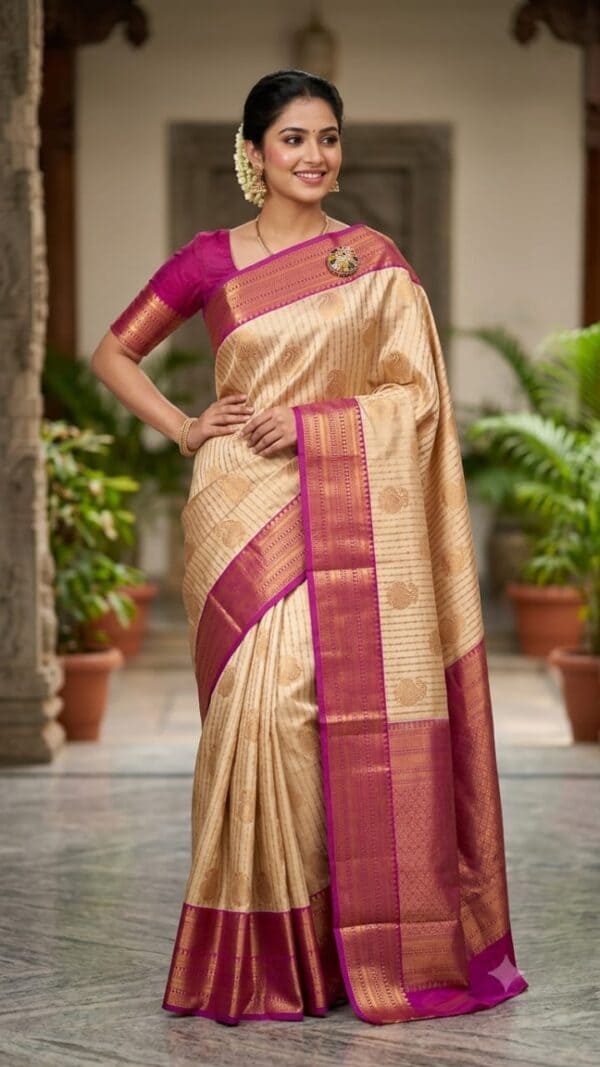 Vairaoosi Bridal Saree | Premium Traditional Wedding Sarees Online