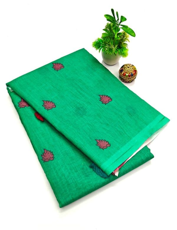 Linen Cotton Saree | Lightweight, Soft & Comfortable Saree Collection