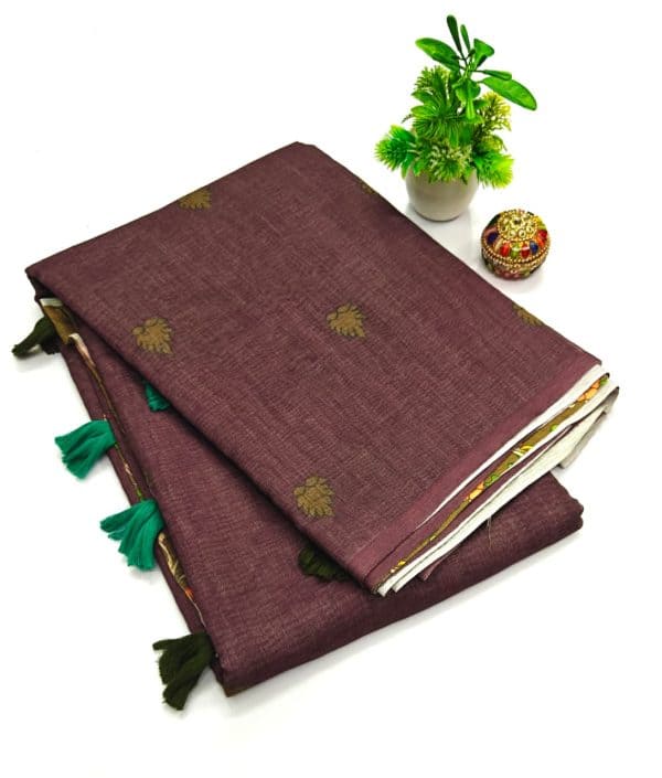 Linen Cotton Saree | Lightweight, Soft & Comfortable Saree Collection