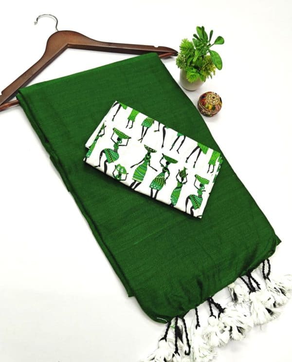 Pure Khadi Cotton Sarees | Traditional Handloom Cotton Collection
