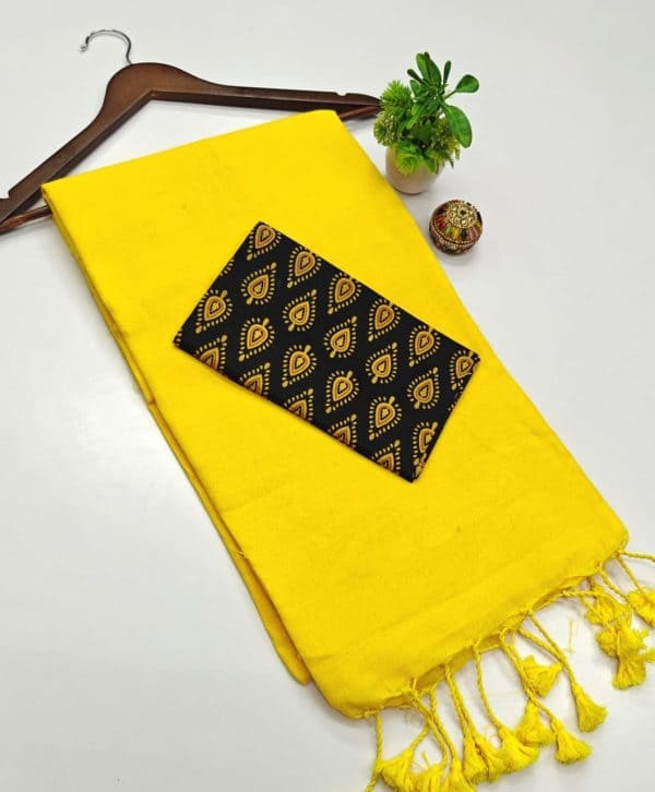 Pure Khadi Cotton Sarees | Traditional Handloom Cotton Collection