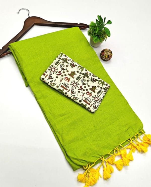 Pure Khadi Cotton Sarees | Traditional Handloom Cotton Collection