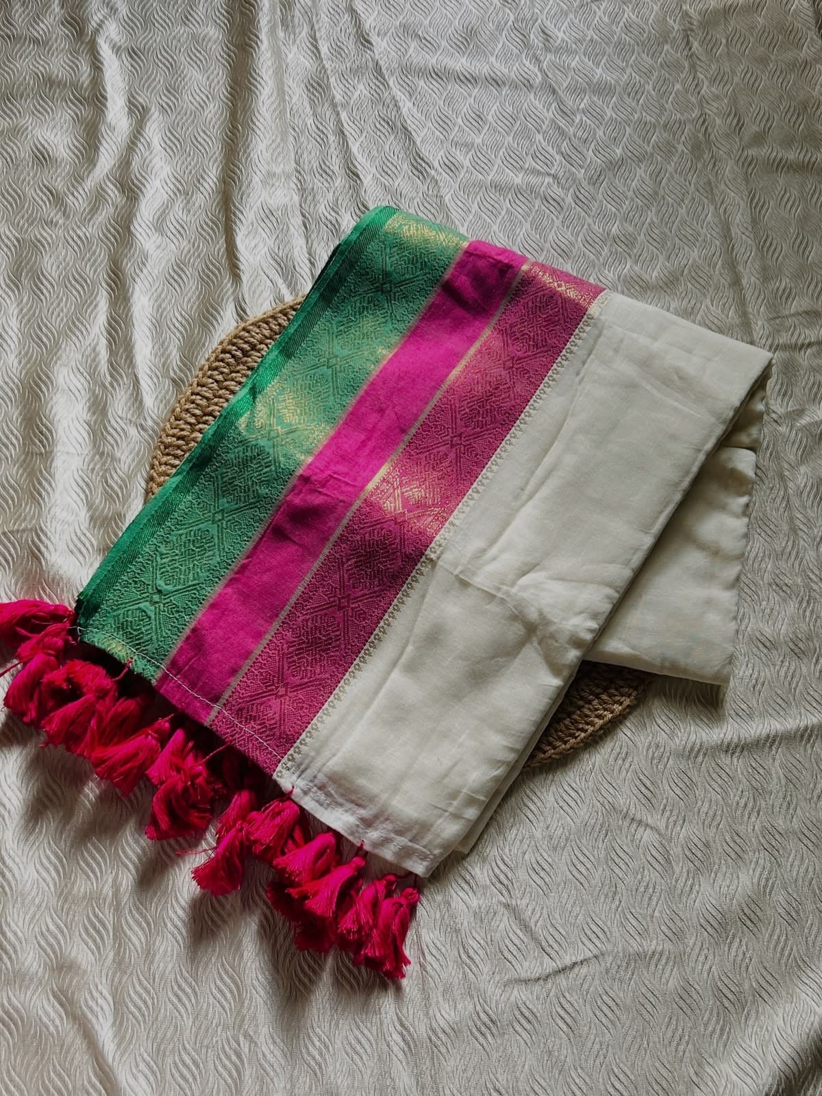120 count Mul cotton Saree -Eswari Textiles