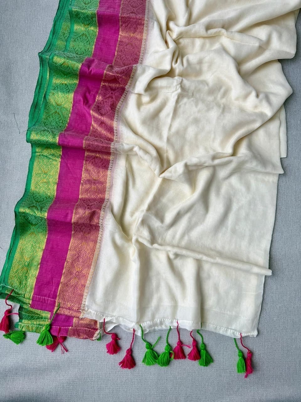 120 count Mul cotton Saree -Eswari Textiles
