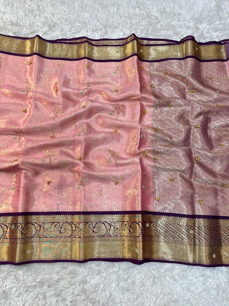 Ghungroo sound saree- Eswari textiles