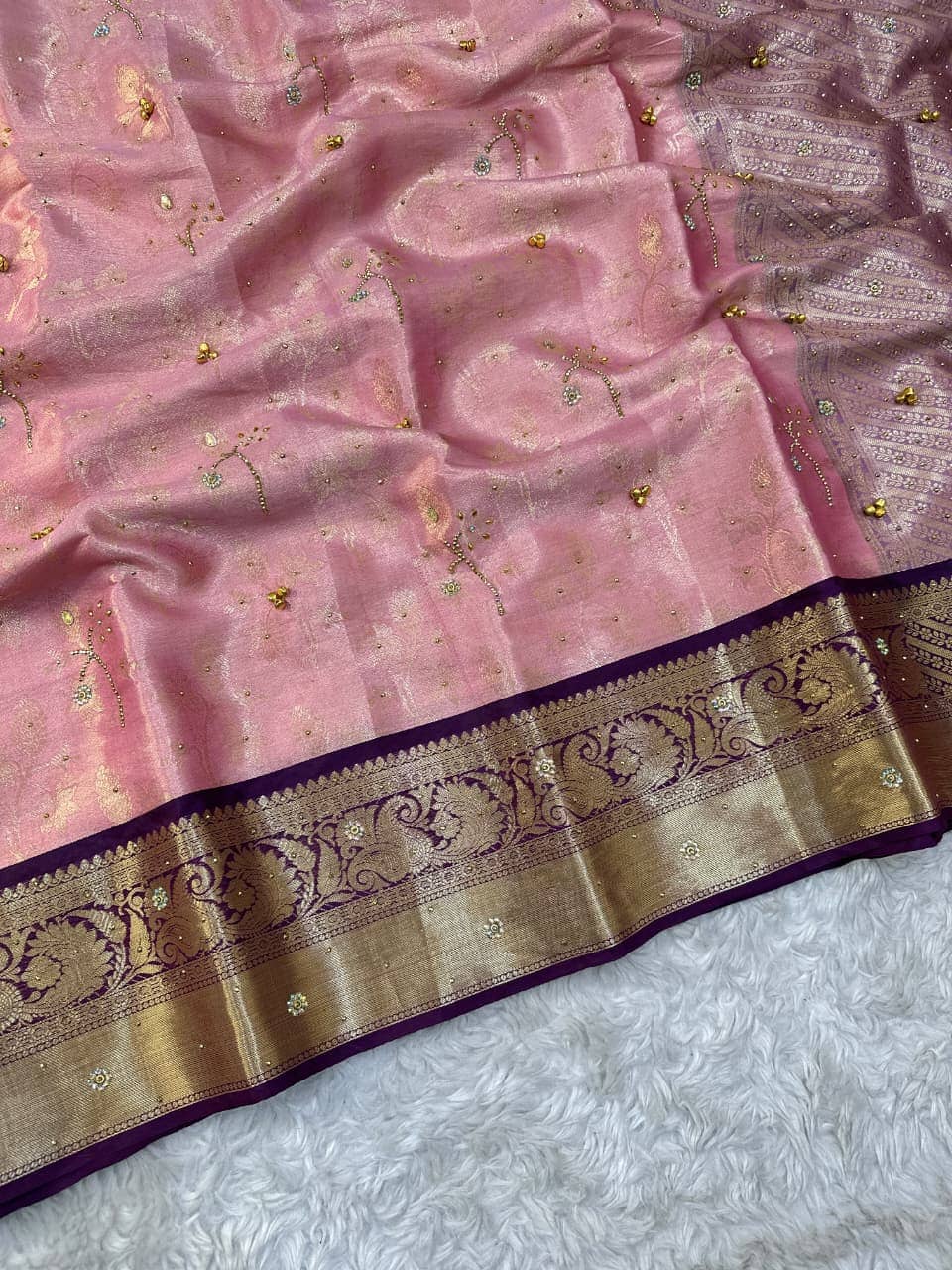Ghungroo sound saree- Eswari textiles