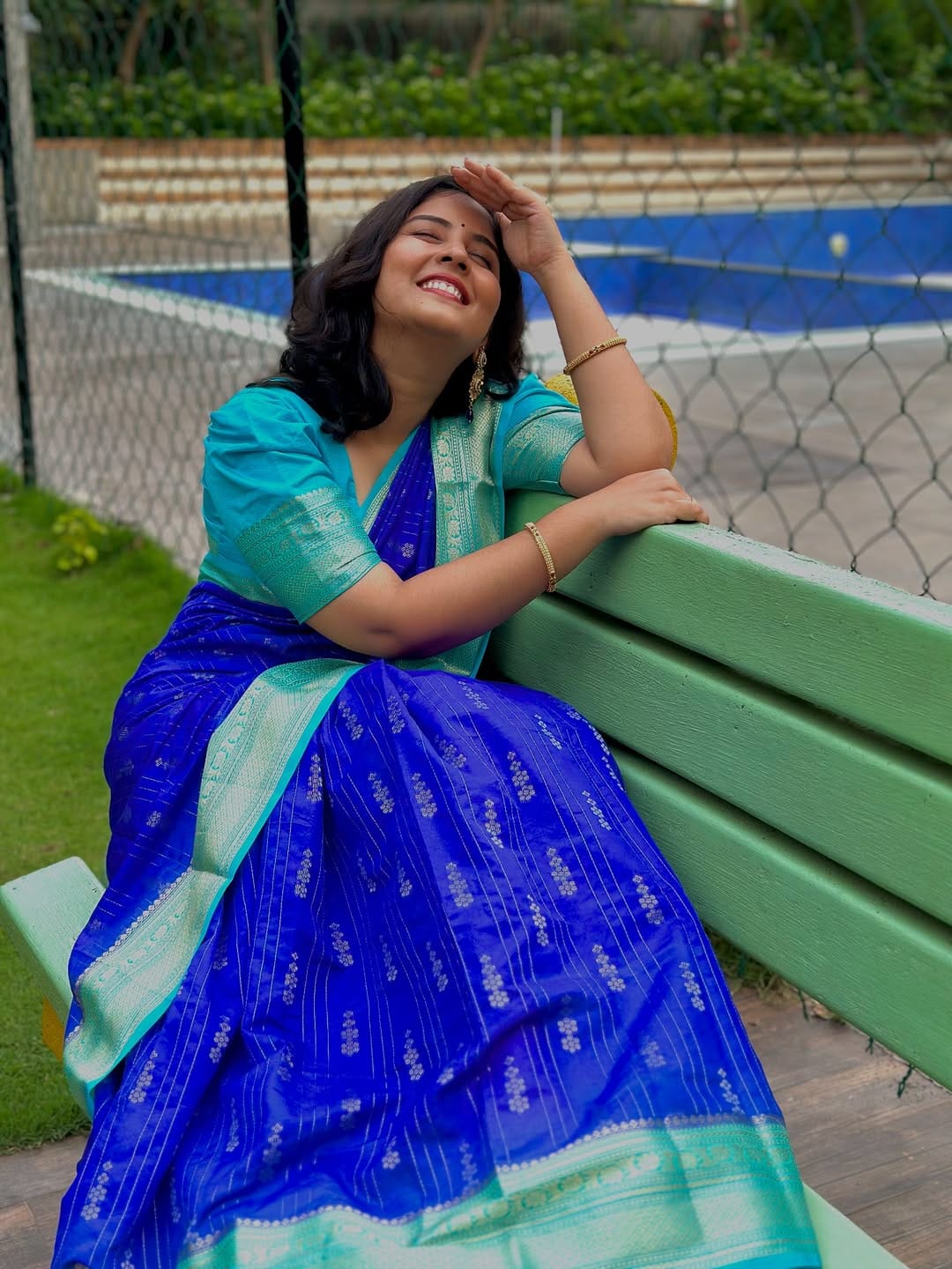 Banarasi soft silk saree