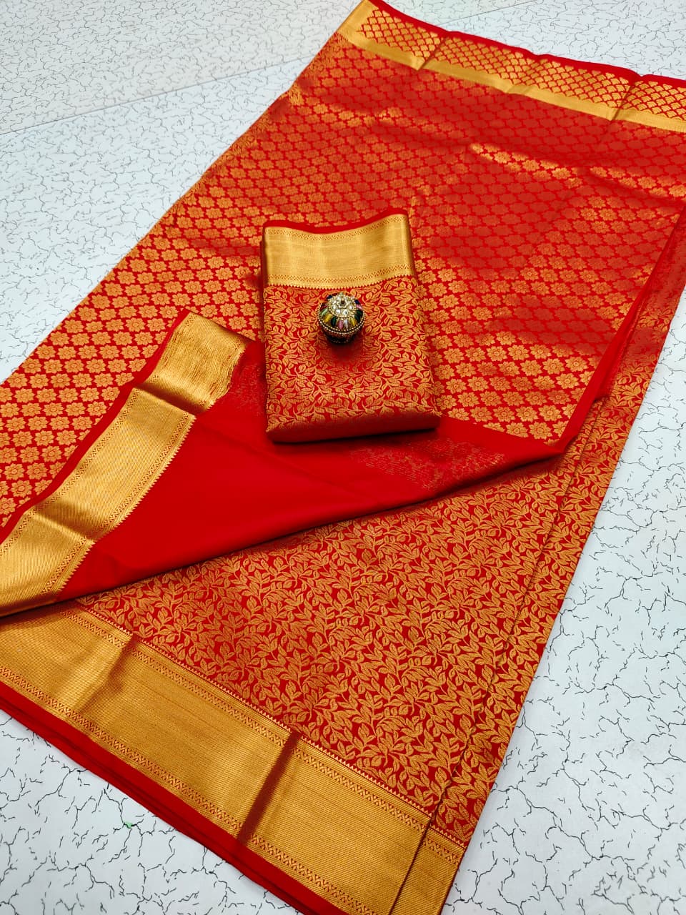 ALL SELF BRIDAL SAREE