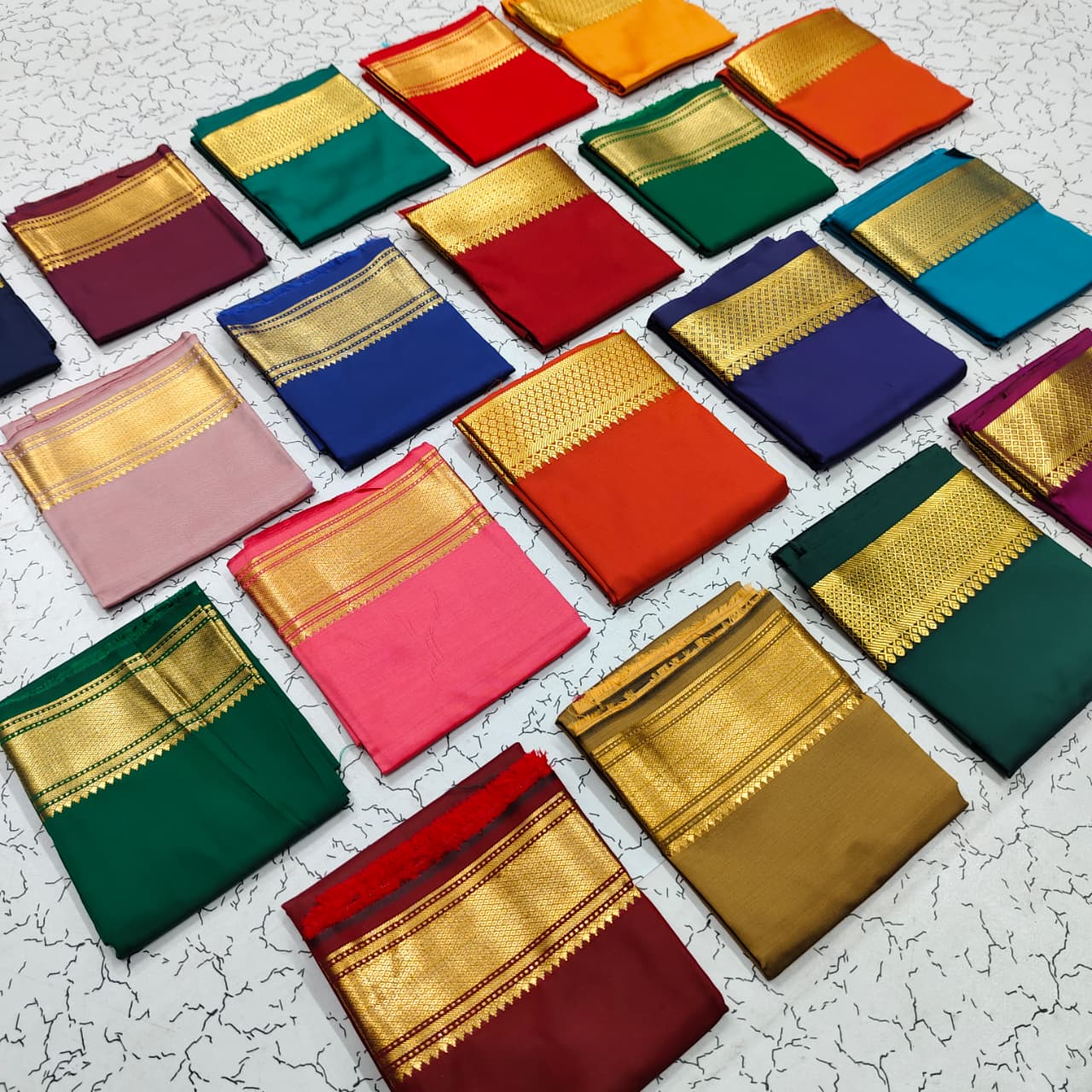 LOTOUS SILKCOTTON BIG BORDER BLOUSE BUNDLE