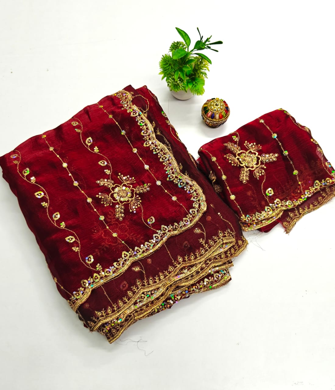 space silk saree