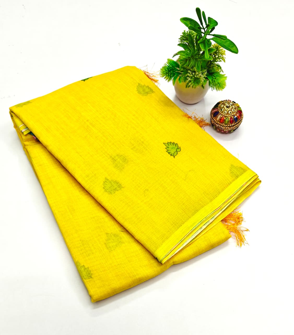 LINEN COTTON SAREE