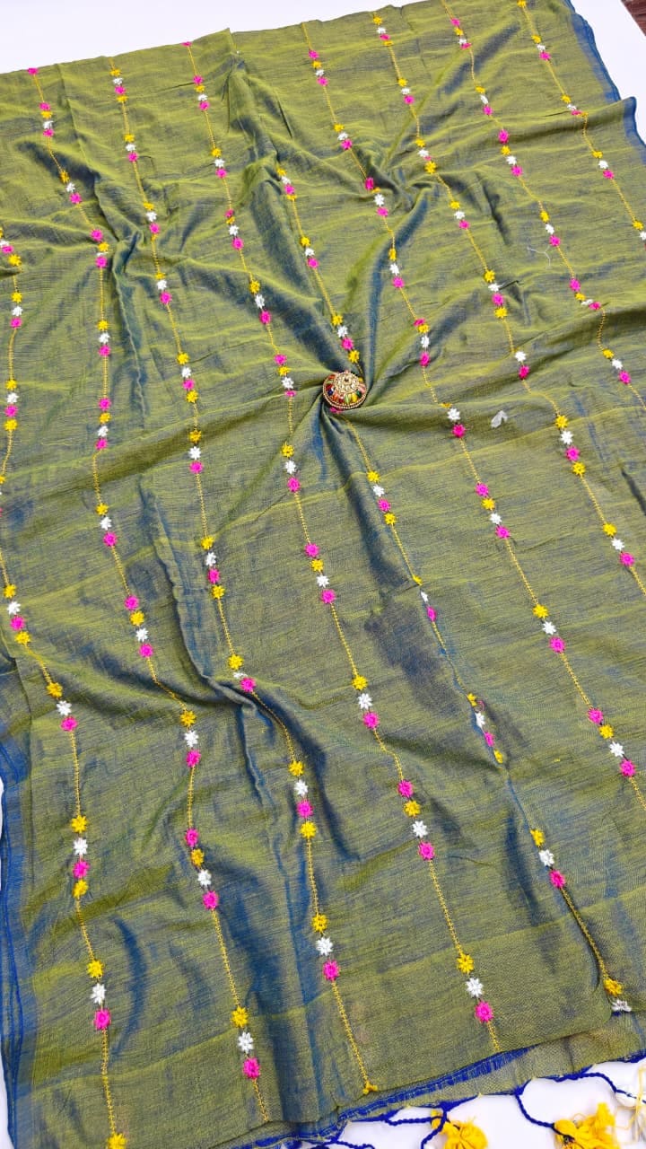 Traditional Kadhi Cotton Sarees – Stylish Handwoven Sarees Online